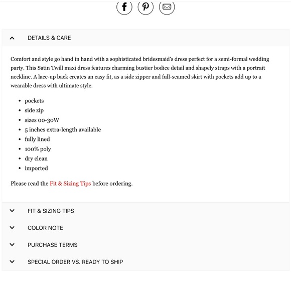 ALFRED SUNG Lace-Up Bustier Full Skirt Pockets Satin Pink Maxi Dress NWT 18 - Picture 13 of 13